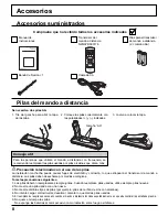 Предварительный просмотр 8 страницы Panasonic TH-42PH11UK - 42" Plasma Panel Manual Del Instrucción