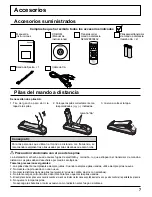 Предварительный просмотр 8 страницы Panasonic TH-42PH12L (Spanish) Manual De Instrucciones