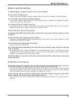 Preview for 5 page of Panasonic TH-42PH9EK Operating Instructions Manual