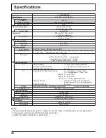 Preview for 46 page of Panasonic TH-42PH9EK Operating Instructions Manual