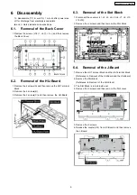 Предварительный просмотр 9 страницы Panasonic TH-42PH9WK Service Manual