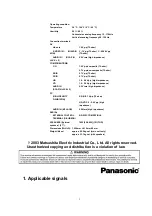 Preview for 4 page of Panasonic TH-42PHD6A Service Manual