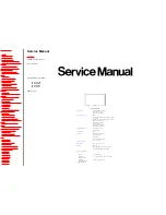 Panasonic TH-42PHD6BX Service Manual preview