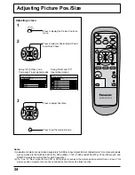 Предварительный просмотр 24 страницы Panasonic TH-42PHW5RZ Operating Instructions Manual