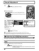 Предварительный просмотр 26 страницы Panasonic TH-42PHW5RZ Operating Instructions Manual