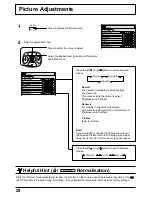 Предварительный просмотр 28 страницы Panasonic TH-42PHW5RZ Operating Instructions Manual