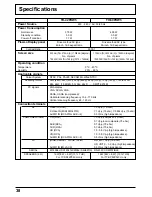 Предварительный просмотр 38 страницы Panasonic TH-42PHW5RZ Operating Instructions Manual