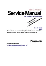 Panasonic TH-42PHW6AZ Service Manual предпросмотр