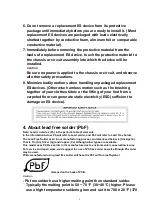 Предварительный просмотр 5 страницы Panasonic TH-42PM50U Service Manual