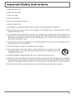 Preview for 3 page of Panasonic TH-42PR10U Operating Instructions Manual