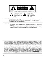 Preview for 2 page of Panasonic TH-42PRT12U Manual De Instrucciones