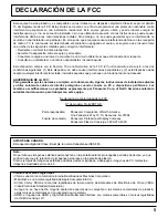 Preview for 5 page of Panasonic TH-42PRT12U Manual De Instrucciones