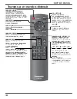 Preview for 20 page of Panasonic TH-42PRT12U Manual De Instrucciones