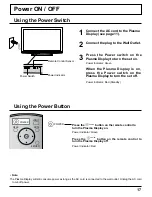 Preview for 17 page of Panasonic TH-42PRT12U Operating Instructions Manual