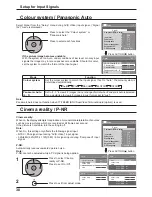 Preview for 38 page of Panasonic TH-42PS9BK Operating Instructions Manual