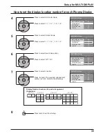 Предварительный просмотр 35 страницы Panasonic TH-42PS9EK Operating Instructions Manual