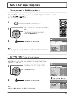 Предварительный просмотр 37 страницы Panasonic TH-42PS9EK Operating Instructions Manual