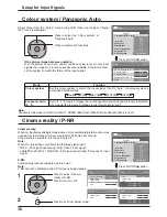 Предварительный просмотр 38 страницы Panasonic TH-42PS9EK Operating Instructions Manual