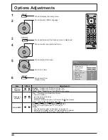 Предварительный просмотр 40 страницы Panasonic TH-42PS9EK Operating Instructions Manual