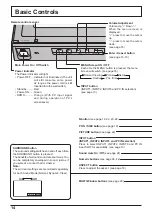 Предварительный просмотр 14 страницы Panasonic TH-42PS9ES Operating Instructions Manual