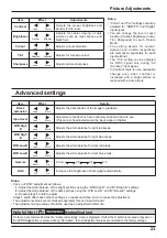 Предварительный просмотр 23 страницы Panasonic TH-42PS9ES Operating Instructions Manual