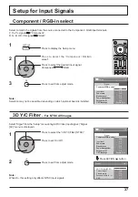 Предварительный просмотр 37 страницы Panasonic TH-42PS9ES Operating Instructions Manual