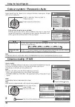 Предварительный просмотр 38 страницы Panasonic TH-42PS9ES Operating Instructions Manual