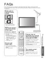 Preview for 35 page of Panasonic TH-42PV600AZ Operating Instructions Manual