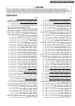 Preview for 3 page of Panasonic TH-42PV600H Service Manual