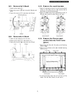 Предварительный просмотр 15 страницы Panasonic TH-42PV60A Service Manual