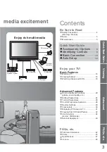 Preview for 3 page of Panasonic TH-42PV80P Operating Instructions Manual