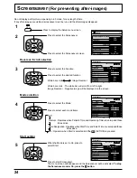 Предварительный просмотр 24 страницы Panasonic TH-42PW6 Operating Instructions Manual