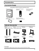 Preview for 7 page of Panasonic TH-42PWD3 Operating Instructions Manual