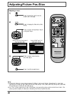 Preview for 22 page of Panasonic TH-42PWD3 Operating Instructions Manual