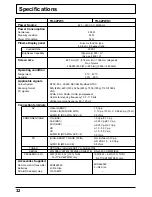 Preview for 32 page of Panasonic TH-42PWD3 Operating Instructions Manual