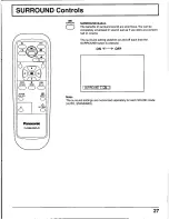 Preview for 27 page of Panasonic TH-42PWD3 User Manual