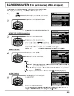 Предварительный просмотр 25 страницы Panasonic TH-42PWD6 Operating Instructions Manual