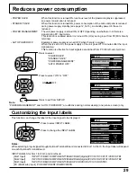 Предварительный просмотр 29 страницы Panasonic TH-42PWD6 Operating Instructions Manual