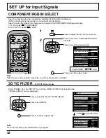 Предварительный просмотр 32 страницы Panasonic TH-42PWD6 Operating Instructions Manual