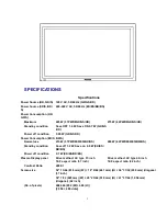 Предварительный просмотр 5 страницы Panasonic TH-42PWD8WK Service Manual