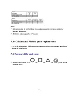 Предварительный просмотр 15 страницы Panasonic TH-42PWD8WK Service Manual