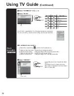 Предварительный просмотр 24 страницы Panasonic TH-42PX600U Operating Instructions Manual