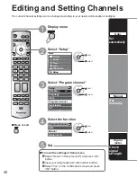 Предварительный просмотр 40 страницы Panasonic TH-42PX600U Operating Instructions Manual