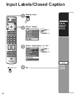 Предварительный просмотр 42 страницы Panasonic TH-42PX600U Operating Instructions Manual