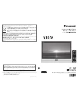 Panasonic TH-42PX60EN Operating Instructions Manual preview