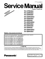 Preview for 107 page of Panasonic TH-42PX6U Service Manual