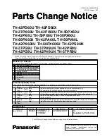 Preview for 112 page of Panasonic TH-42PX6U Service Manual