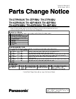 Preview for 113 page of Panasonic TH-42PX6U Service Manual