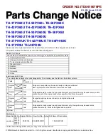 Preview for 114 page of Panasonic TH-42PX6U Service Manual