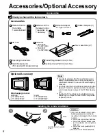 Предварительный просмотр 6 страницы Panasonic TH-42PX80U Operating Instructions Manual